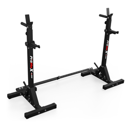 Stojaki wzmocnione treningowe do ćwiczeń pod ławkę sztangę gryf KSH027