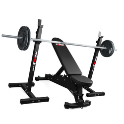 KSH012 Stojaki (2szt) treningowe do ćwiczeń pod sztangę ławkę gryf 200kg