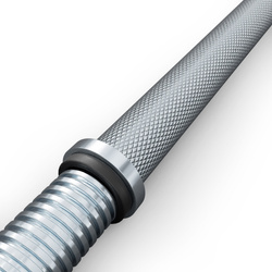 SZTANGA WZMOCNIONA DŁUGI PROSTY GRYF 180 CM +ZACISKI K-SPORT