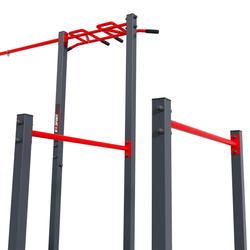 Drążek ogrodowy stacjonarny zewnętrzny + poręcze drabinką MONKEYBAR-street workout  KSOZ005