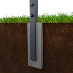 Drążek ogrodowy stacjonarny zewnętrzny + poręcze drabinką MONKEYBAR-street workout  KSOZ005