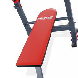 Zestaw KSSL112 Ławeczka + Sztangi + Obciążenia 95kg