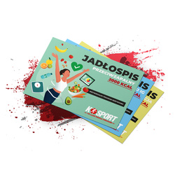 Dieta-Jadłospis Ketogeniczny K-Sport 2000 kcal