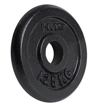 Obciążenie, talerz czarny 1.25 KG HMS