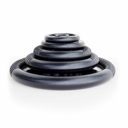Zestaw obciążeń żeliwnych 100kg: 2 x 20 kg, 4 x 10 kg, 4 x 5 kg K-SPORT