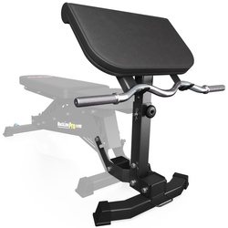 MODLITEWNIK do ławki KSG003 treningowy, PREACHER CURL