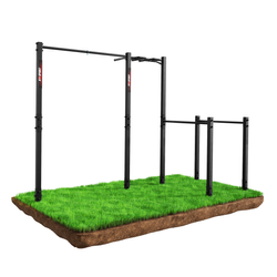 Drążek ogrodowy stacjonarny zewnętrzny + poręcze drabinką MONKEYBAR-street workout  KSOZ005