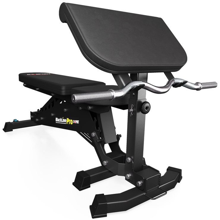 MODLITEWNIK do ławki KSG003 treningowy, PREACHER CURL