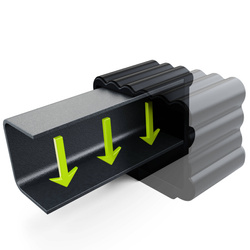 Dwustronnie regulowana Ławka Treningowa ławeczka do ćwiczeń Wyciskania Pod Sztangę KSG003 