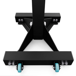  Wzmocnione regulowane stojaki treningowe KSG017 do ćwiczeń z ławką, sztangą i gryfem