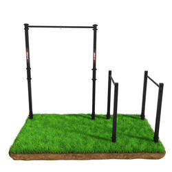 Drążek+Poręcz zewnętrzny do podciągania +uchwyt na worek Ogrodowy-street workout  KSOZ004