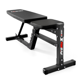 ZESTAW KSSL203 STOJAKI TRENINGOWE DO WYCISKANIA + ŁAWKA REGULOWANA