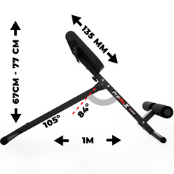 ŁAWKA RZYMSKA DO TRENINGU MIĘŚNI GRZBIETU KSSL117