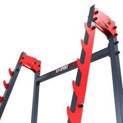 Stojaki treningowe do ćwiczeń pod sztangę ławkę z asekuracją KSSL018 SP