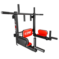 Drążek do podciągania ćwiczeń poręcz na ścianę 2W1 KSSL081/2