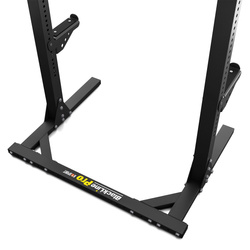 STOJAKI Treningowe POD SZTANGĘ Przysiady z ASEKURACJĄ+ drążek do podciągania  220cm KSG012