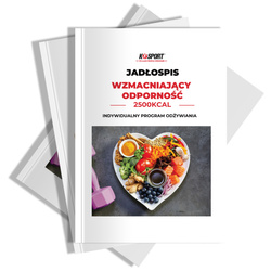 Dieta-Jadłospis Wzmacniający Odporność K-Sport  2500 kcal