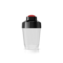 SHAKER 400ml - Circle technology SHK004, Biały