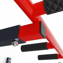 Drążek treningowy do ćwiczeń podciągania ścienny+ uchwyt na worek KSH002/SK