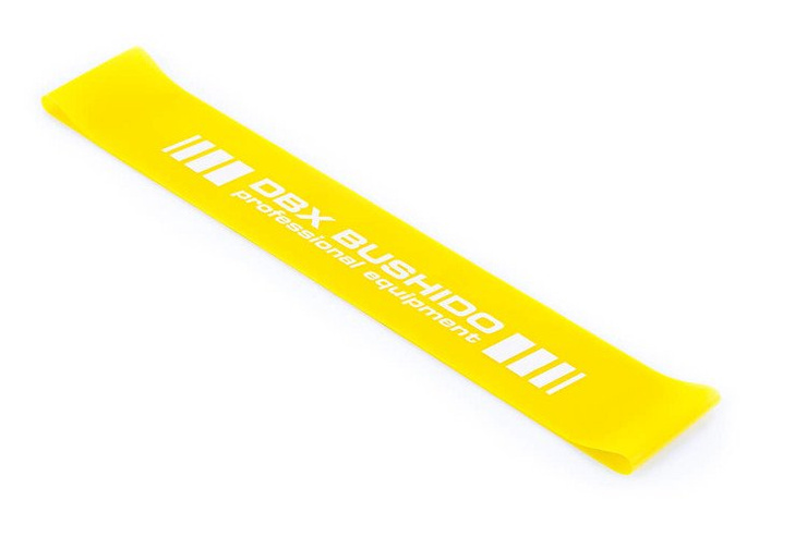 Power Band MINI - Guma Treningowa do ćwiczeń mobility ŻÓŁTA 5-7 kg