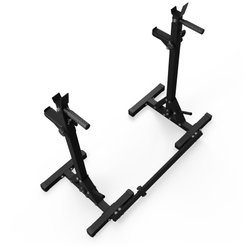 Stojaki wzmocnione treningowe do ćwiczeń pod ławkę sztangę gryf KSH027