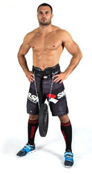 PAS OBCIĄŻENIOWY KULTURYSTYCZNY - DIP BELT BUSHIDO