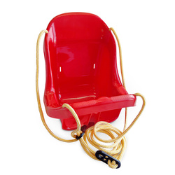 Huśtawka kubełkowa Czerwona