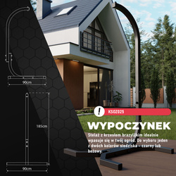 STELAŻ KRZESŁA Brazylijskiego BOHO , FOTEL WISZĄCY Sam stelaż KSOZ025