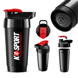 SHAKER 700ml - Circle technology SHK002, Czarny