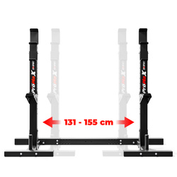 Stojaki treningowe wzmocnione pod sztangę gryf z asekuracją KSSL200
