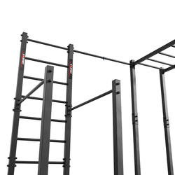 Drążek stacjonarny Ogrodowy zewnętrzny z poręczami, drabinką pionową i poziomą KSOZ006