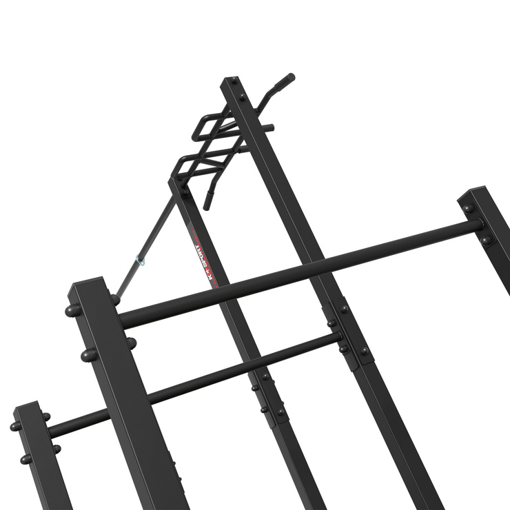 Drążek ogrodowy stacjonarny zewnętrzny + poręcze drabinką MONKEYBAR-street workout  KSOZ005