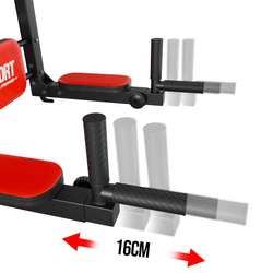 ZESTAW DO ĆWICZEŃ DRĄŻEK PORĘCZ DRABINKA KSSL0100