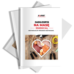 Dieta Jadłospis Na Masę K-Sport  3500 kcal
