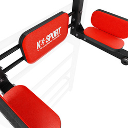 Drążek do ćwiczeń podciągania poręcz na drabinkę 2W1 KSSL080/2