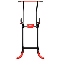 DRĄŻEK+PORĘCZE TRENINGOWE STACJONARNE DO ĆWICZEŃ PODCIĄGANIA MFX005