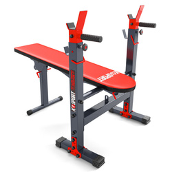 Ławka ławeczka pod sztangę do ćwiczeń stojaki skos dolny górny  KSSL110