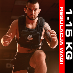 Kamizelka treningowa do ćwiczeń OBCIĄŻENIOWA Z obciążeniem 1-15 KG