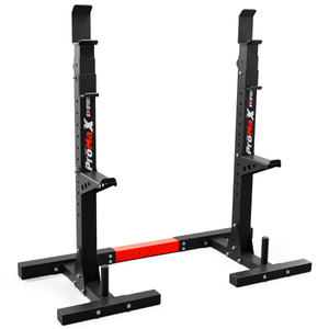 Stojaki treningowe wzmocnione pod sztangę gryf z asekuracją KSSL200