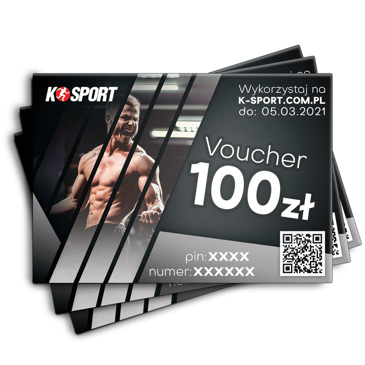 Karta podarunkowa 100 zł K-SPORT