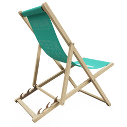 LEŻAK OGRODOWY K-SPORT NIEBIESKO/ZIELONY