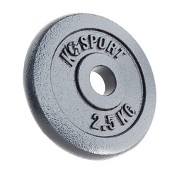 Obciążenie żeliwne talerze krążek 2.5 kg O2.5  K-SPORT