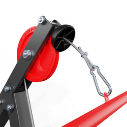 WYCIĄG atlas BRAMA do ĆWICZEŃ ściany GÓRNY DOLNY do ćwiczeń ścienny  KSSL028