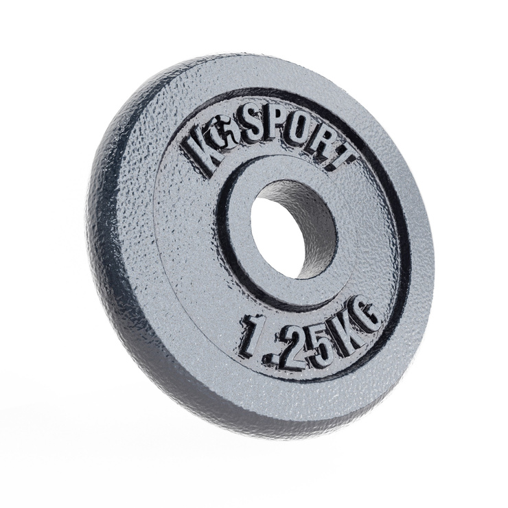Obciążenie żeliwne krążek 1,25 kg O1.25  K-SPORT