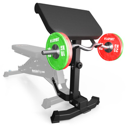 MODLITEWNIK do ławki KSG003 treningowy, PREACHER CURL
