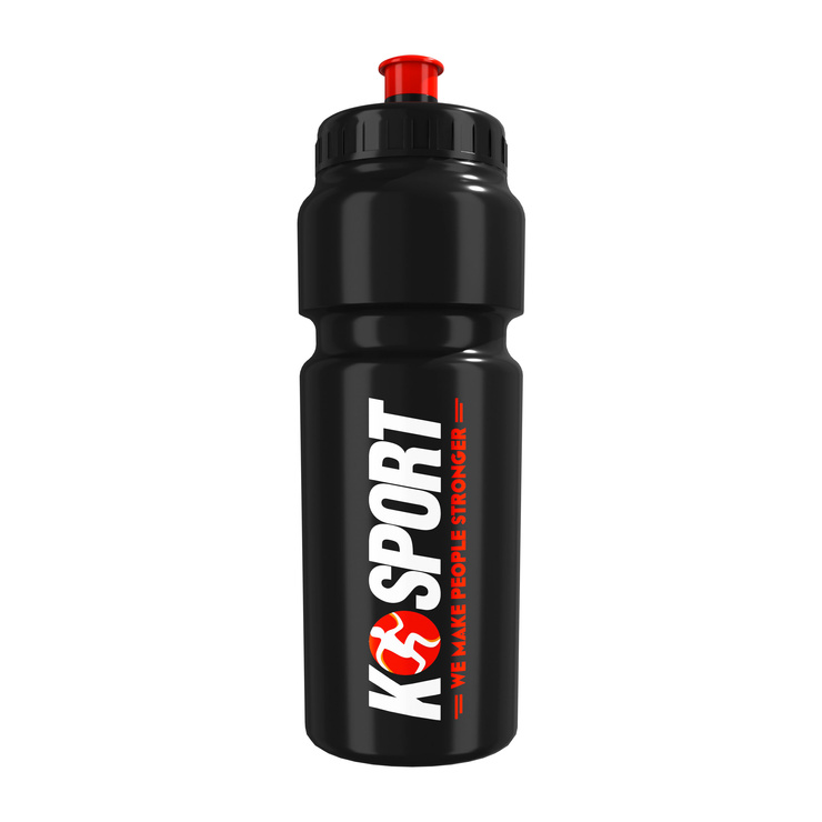 BIDON 750ml - SHK006, Czarny
