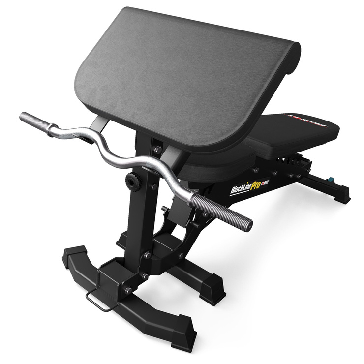 MODLITEWNIK do ławki KSG003 treningowy, PREACHER CURL