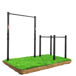 Drążek+Poręcz zewnętrzny do podciągania +uchwyt na worek Ogrodowy-street workout  KSOZ004