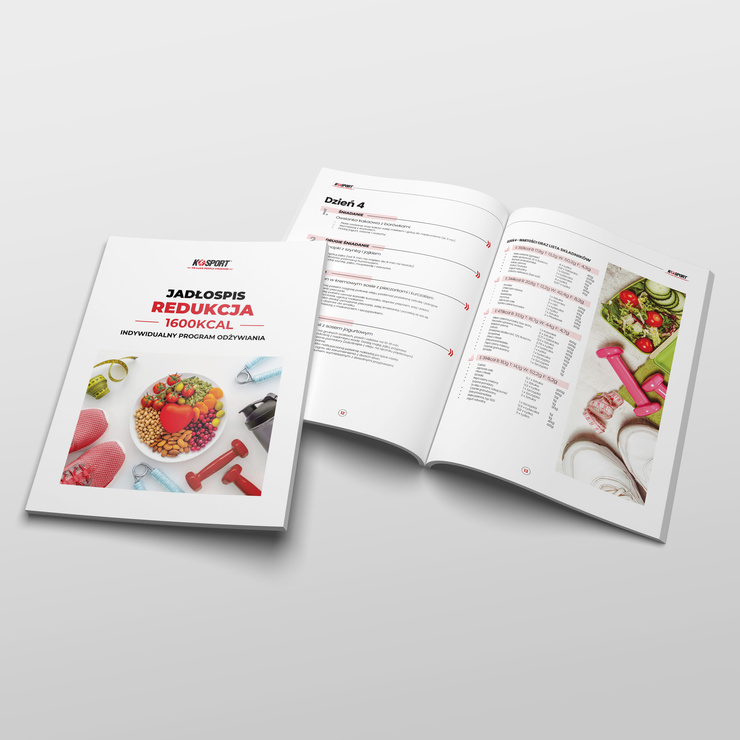 Dieta Jadłospis Na Redukcję Masy K-Sport 1600 kcal