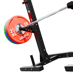 Stojaki treningowe wzmocnione pod sztangę gryf z asekuracją KSSL200